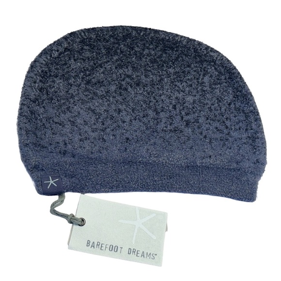 NWT Barefoot Dreams Super Soft CozyChic Confetti Beanie Deep Sea Blue Indigo OS. - Picture 2 of 7